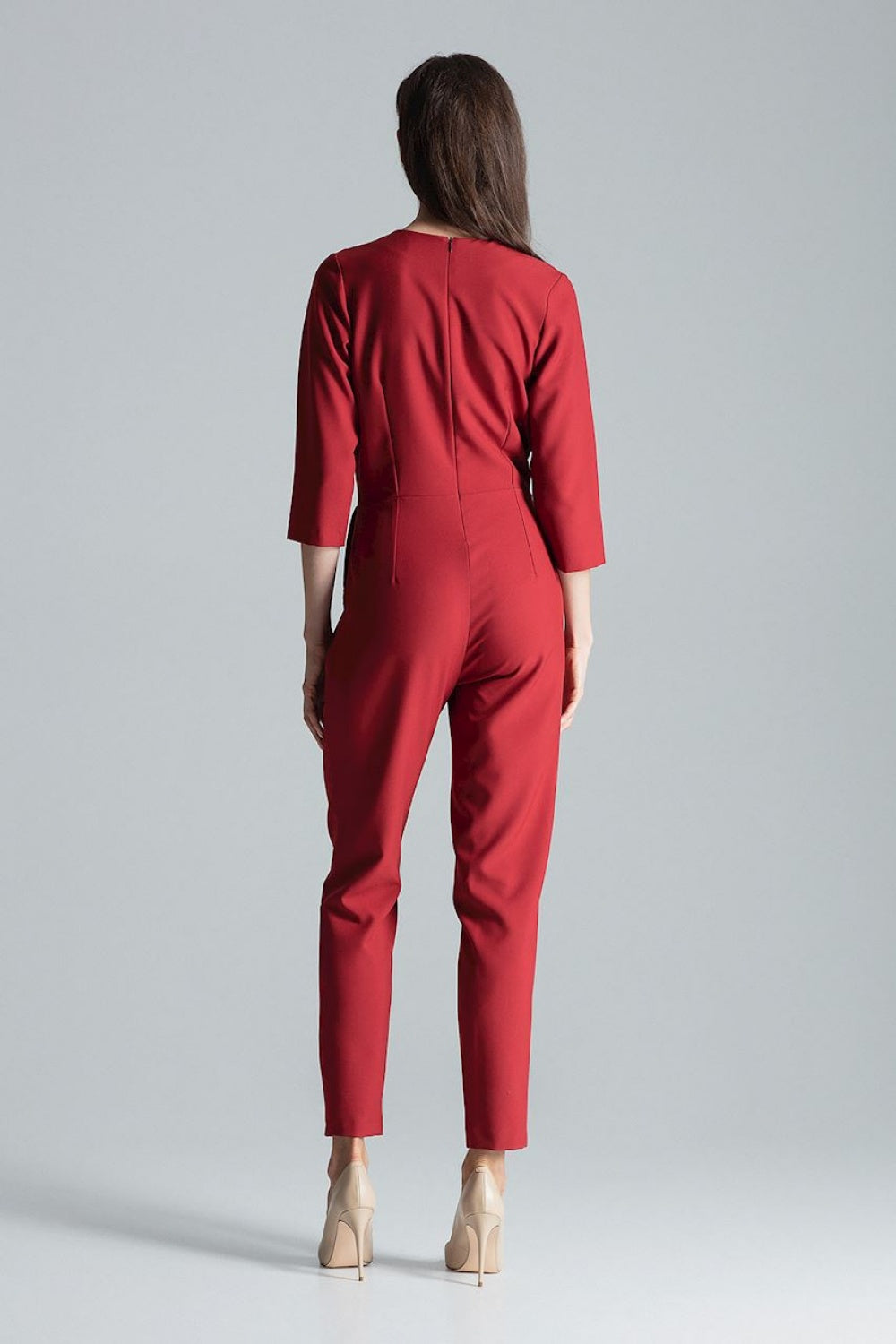 Roter Jumpsuit - Rouge